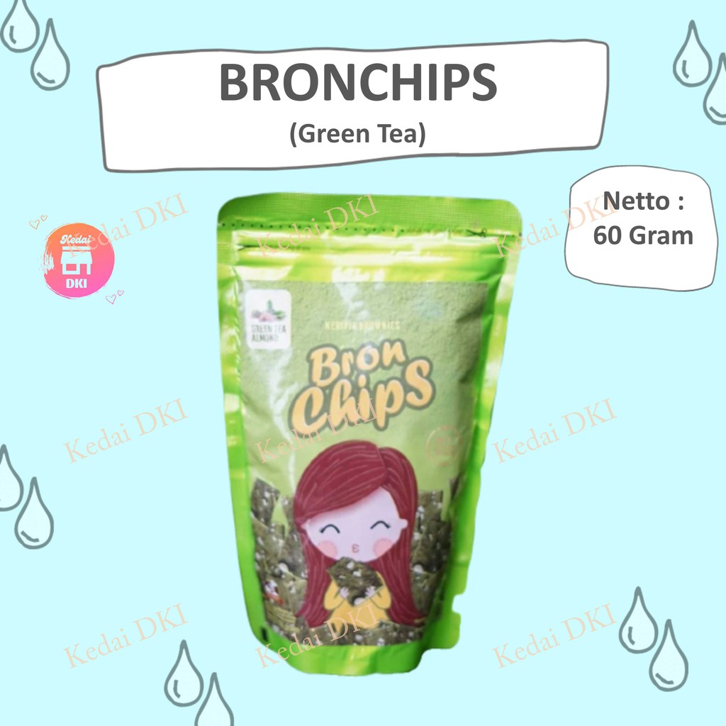 

Keripik Brownies BRONCHIPS - GREEN TEA