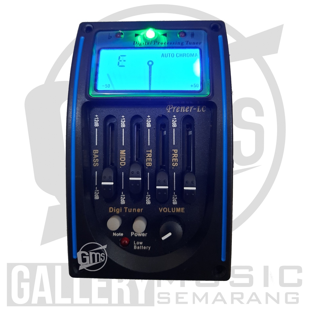 ORIGINAL!!! Preamp Equalizer Tuner Gitar Akustik Elektrik LC Prener Import