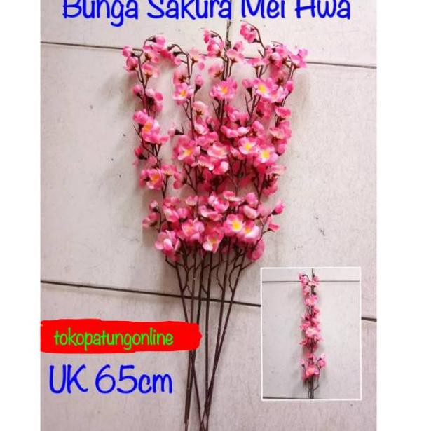 

{SP SZ 16F6A]} Bunga Sakura Meihwa Imlek BEST SELLER ☒☢