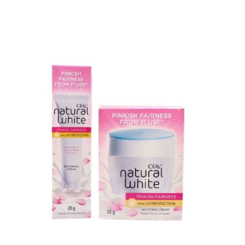 OLAY NATURAL WHITE PINKISH 20G 50G - PINKISH OLAY NATURAL WHITE