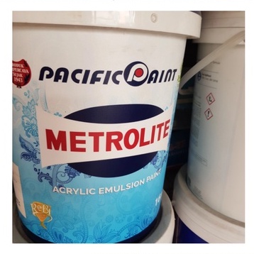 Cat Tembok Metrolite Metrolit 25kg/ pail / 16Liter (putih)