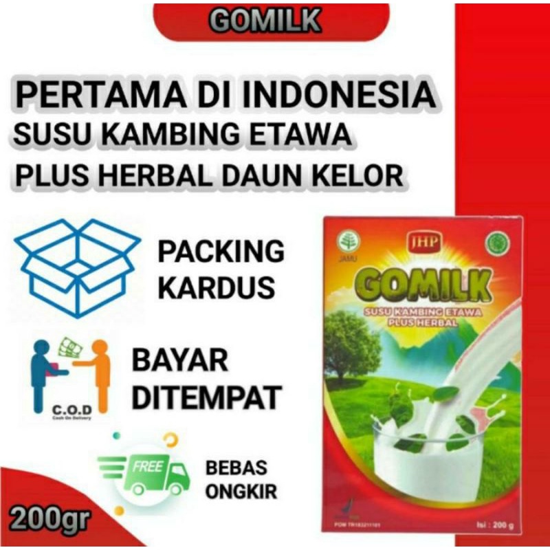 

[FREE GIFT IF BUY 5 ] SUSU ETAWA PLUS HERBAL GOMILK / Atasi MAAG / GERD / GASTRITIS