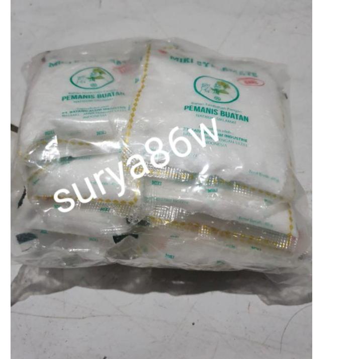 

Trend - 1pak sarimanis miki - pemanis buatan tambahan pangan natrium siklamat !!