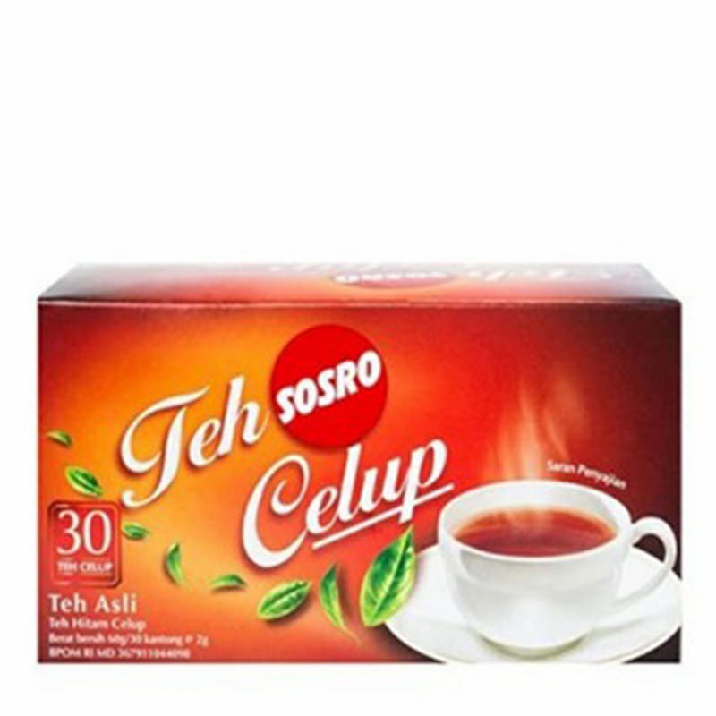 Sosro Teh Celup 2 gr x 30 pcs (1 bos isi 10 kotak)