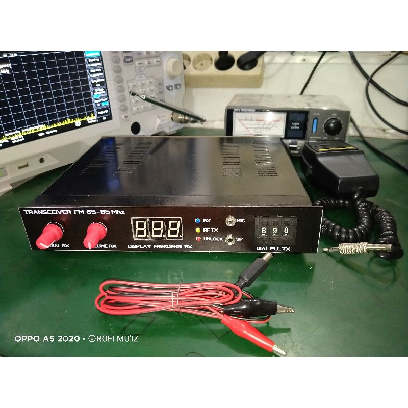 PEMANCAR BRIK FM TX PLL 65-84Mhz 7W RX 74-93Mhz