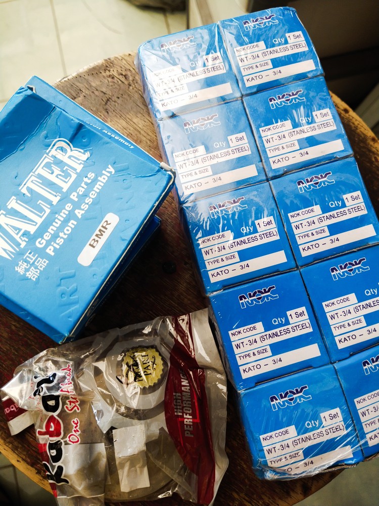 Mechanical Seal Sil Kato Nok List Biru Mesin Pompa Air Alkon Tipe Wp50 Wp80 2inci 3inci