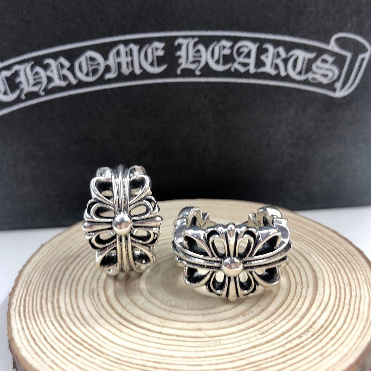 Roman Pattern Open Ring Accessories Retro Hip Hop