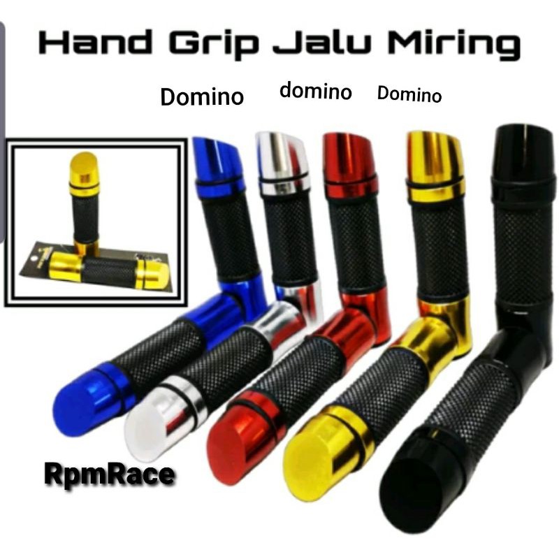 HANDGRIP HANDFAT JALU MIRING FULL CNC UNIVERSAL YAMAHA HONDA SUZUKI KAWASAKI DLL