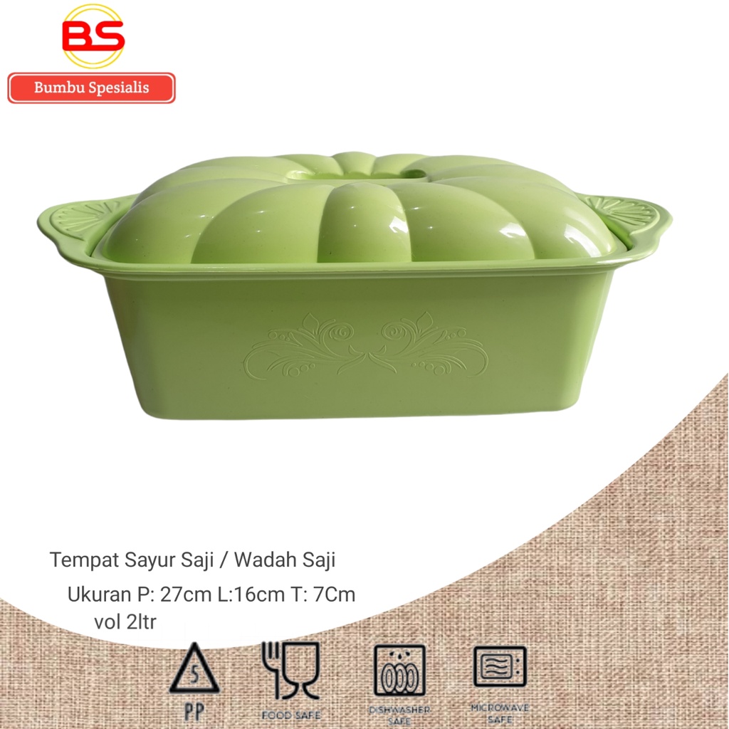 Food Storage /  Tempat Penyimpanan Makanan Penutup Sayuran / Per 12 Pcs / Selusin