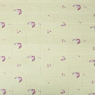 PROMO!! BUY 25 FREE 1 !! WALLFOAM 3D MOTIF ANAK-ANAK 70X77 CM / WALPAPER FOAM-BK0423 2.5MM