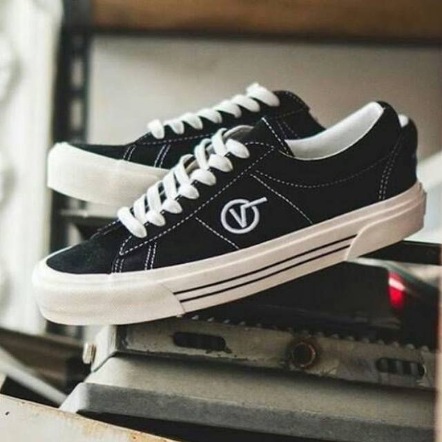 Sepatu Vans Sid DX Anaheim OG Black White Premium High Quality