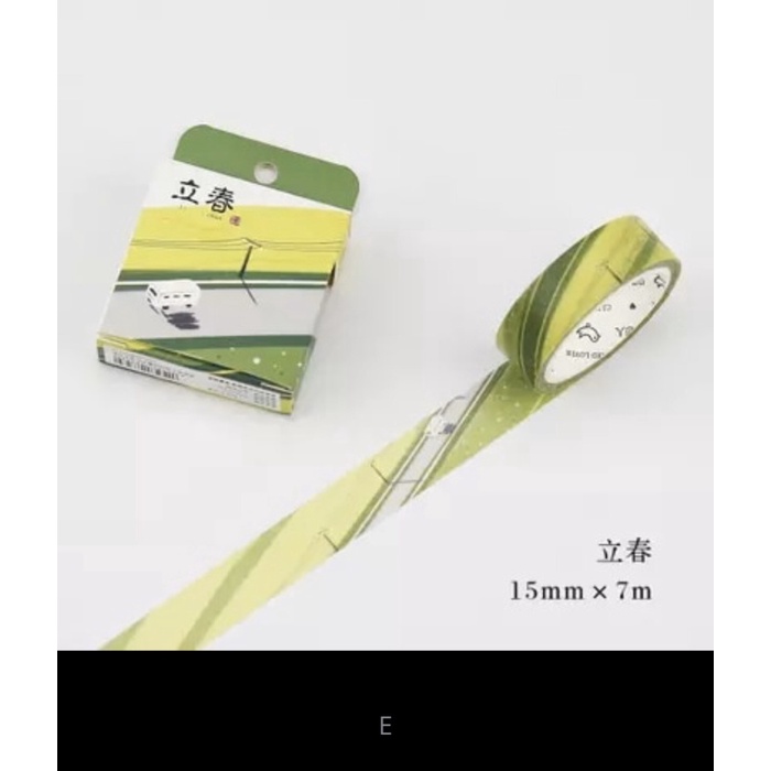 

Bagus Washi Tape Selotip 15Mm 7M Motif Alam Terbatas