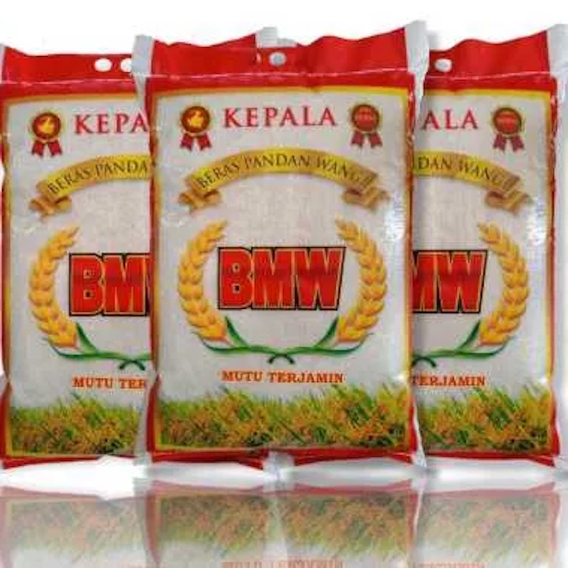 

Beras Kepala Pandan Wangi BMW Kemasan Premium Varian [5 Kg]