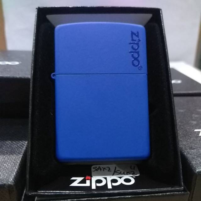 KOREK ZIPPO /MANCIS LOGO ZIPPO BLUE COLOR