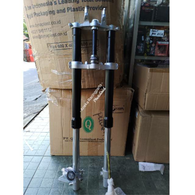 Shock depan usd kx 85 japan pnp klx 150 90cm komplet as roda seal cadangan
