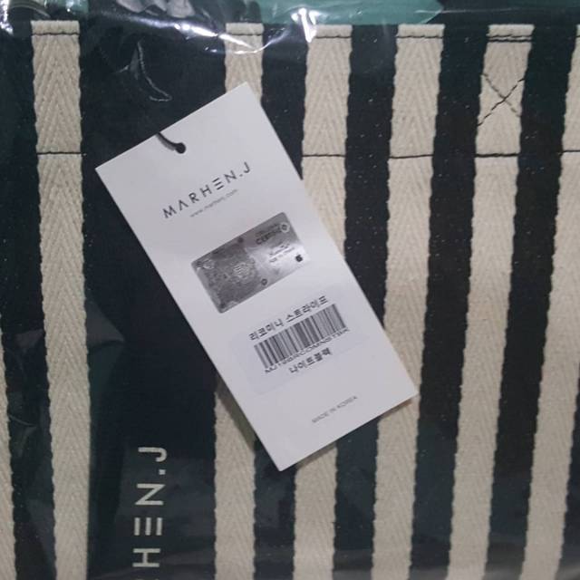 Preloved MARHEN J RICO MINI STRIPE BLACK