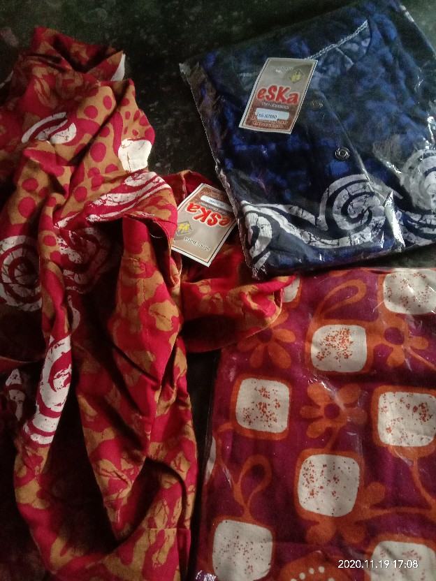 Daster Jumbo Rayon Busui Batik Pekalongan Murah Kekinian Bisa Pilih Warna