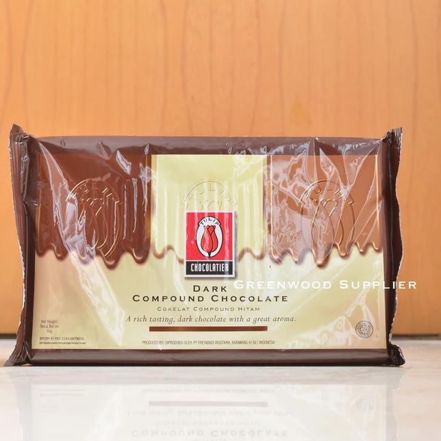 

Terbaru - Tulip Dark Compound Chocolate 1KG !!