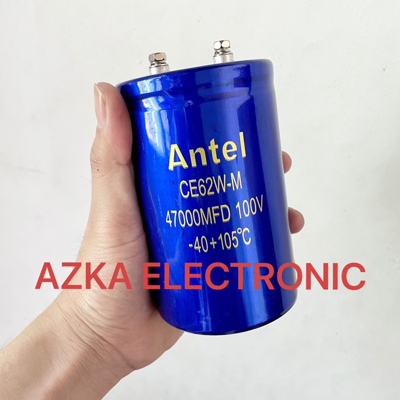 Elco Capacitor Kapasitor 47000uF 100V Antel