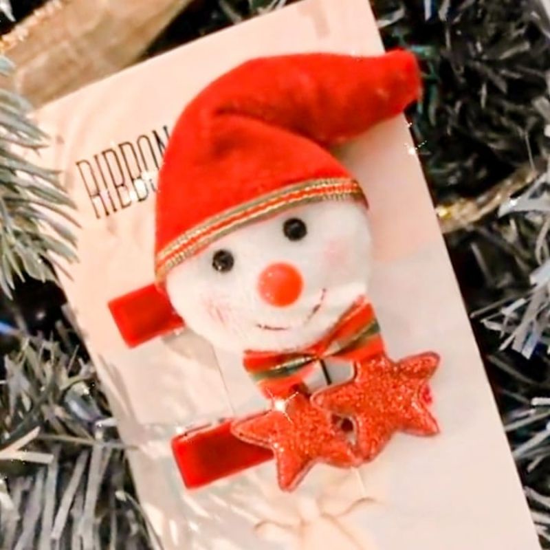 Lil Snowman Baby & kids hairclip
