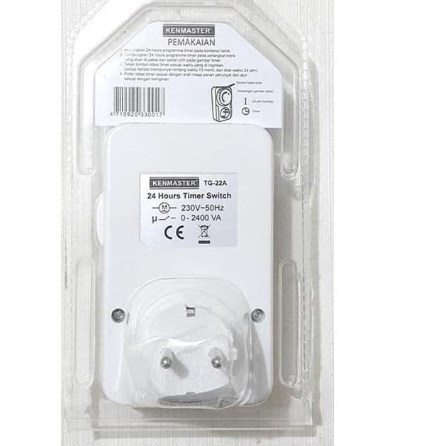 ™ Kenmaster Stop Kontak Timer Listrik Manual ✩