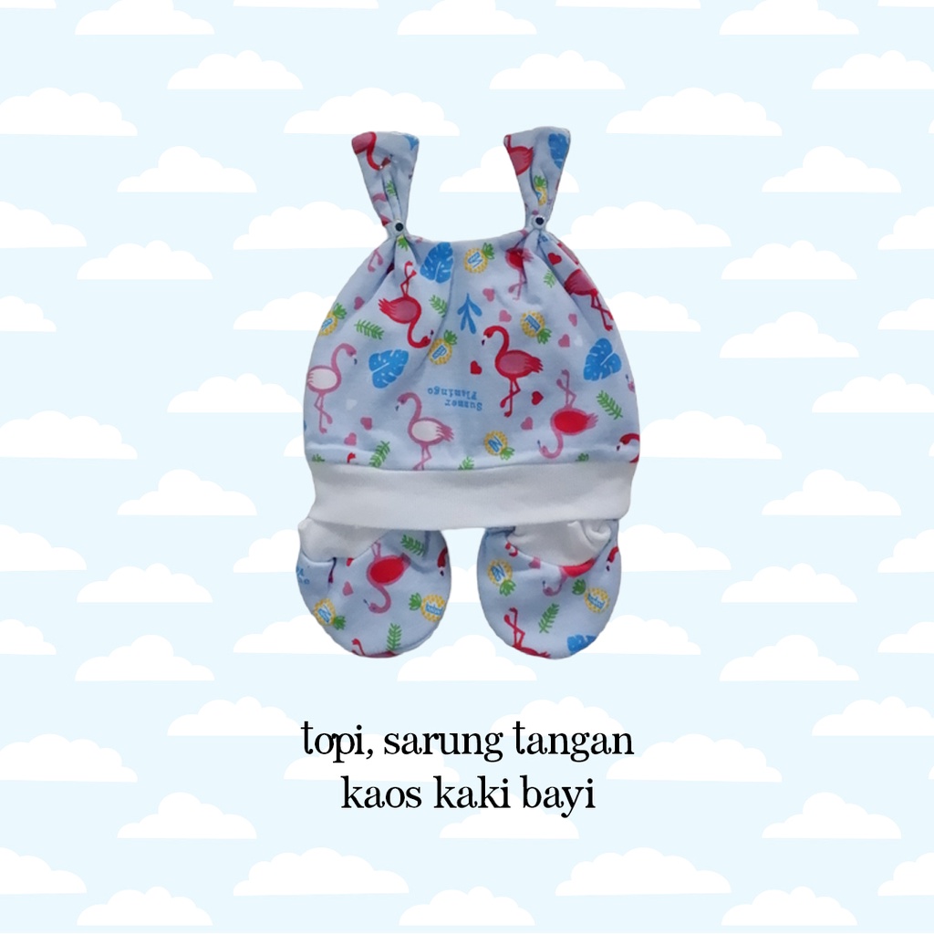 Zoko - Set Topi Kaos Kaki Sarung Tangan Bayi