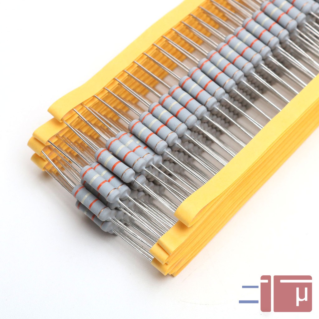 Resistor 39K 2W Metal Oxide 5% Taiwan Kaki Tembaga