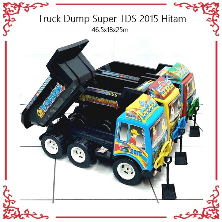 Maianan Anak Truck Dump Super TDS 2015 Hitam