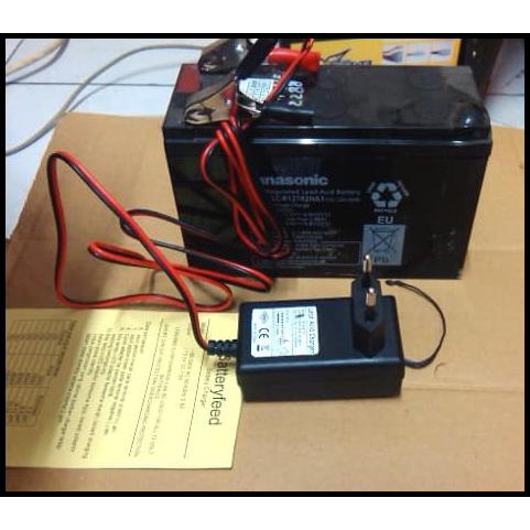 Cas Aki Otomatis Charger Accu Aki Kering Basah Mobil Motor Dll