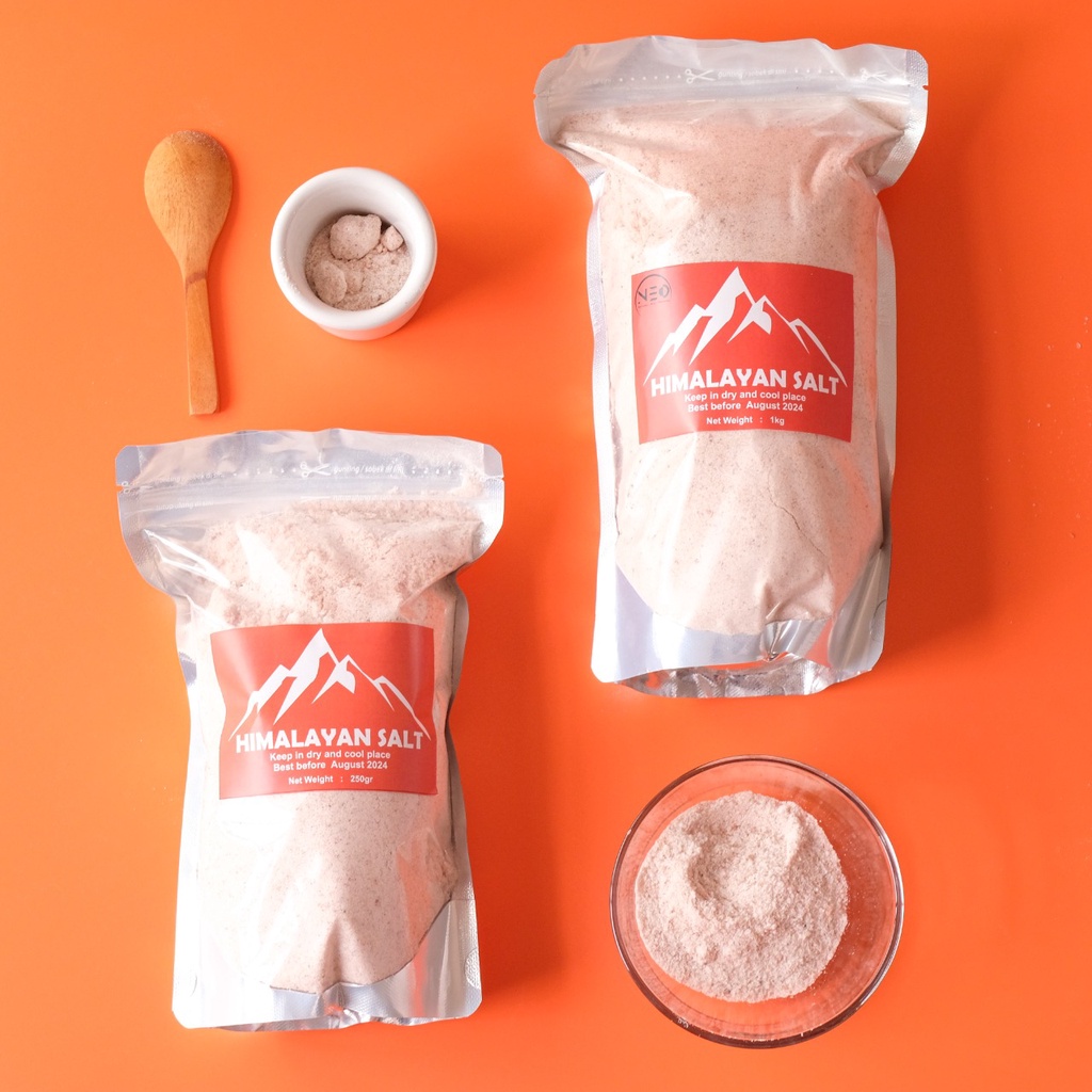 

BELI 1 GRATIS 1 Garam Himalaya 1kg / Pink Himalayan Salt - Fine Grade / Garam Himalaya Asli Organik Halus