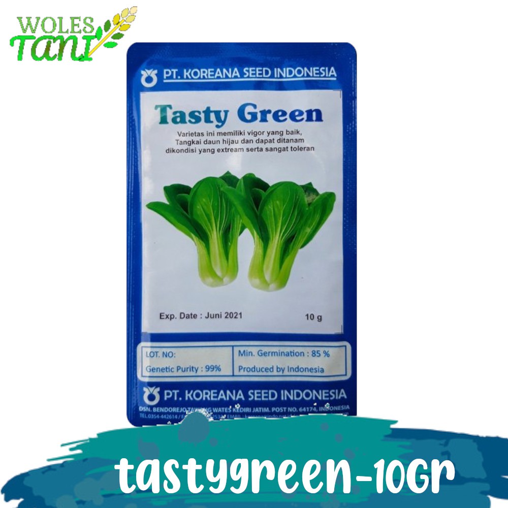 tasty green 10 gram benih sawi sendok