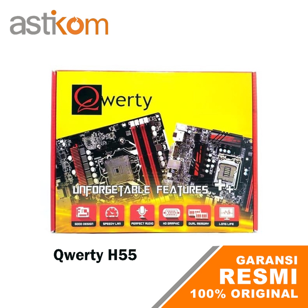 Motherboard Qwerty H55 LGA1156 DDR3