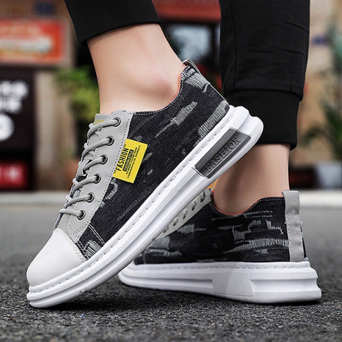 BISA COD! Sepatu Sneakers Kasual Pria Sepatu Import Terbaru Kekinian 117007