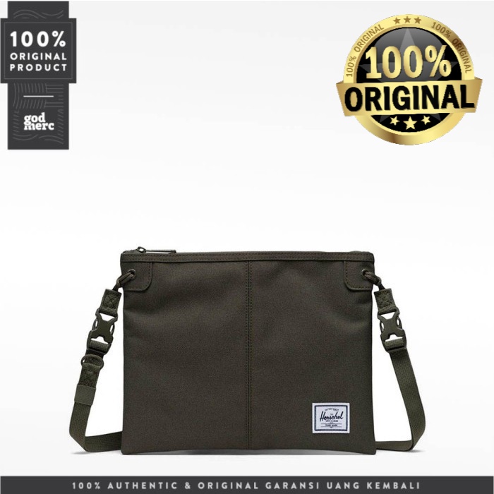 ORIGINAL ORI 100%  Herschel Tas Alder Crossbody Ivy A54773