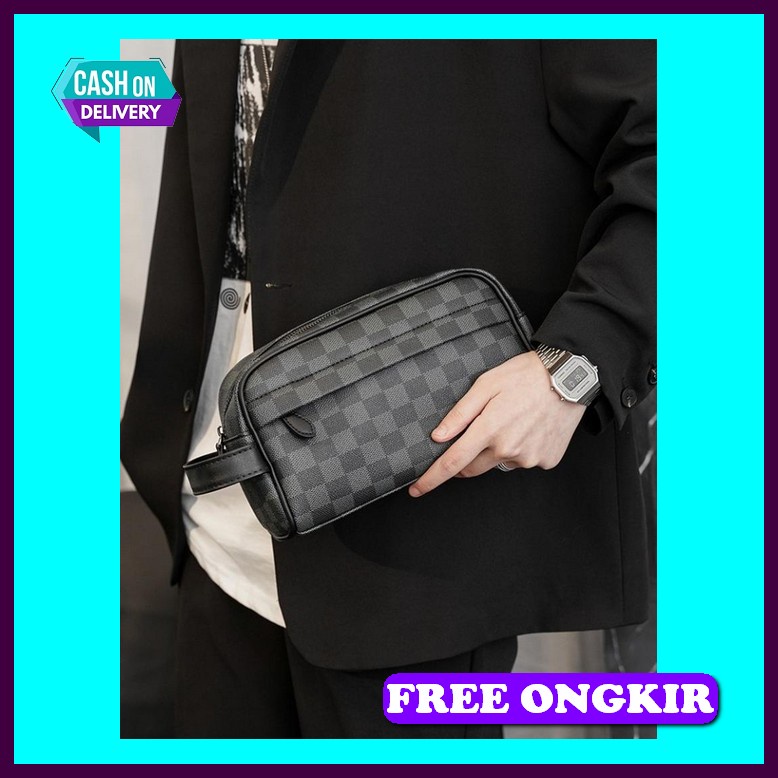 Cloutch Ori Premium Dompet Clucth Bag Kekinian Handbag Cowo Import Dompet Pouch Lakilaki Clutch Pria