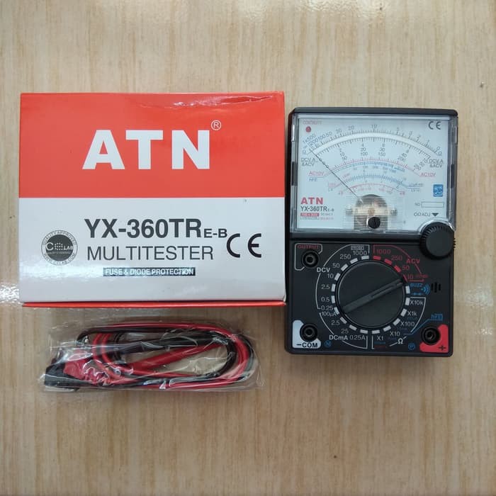 MULTITESTER ANALOG YX 360TR ELB / AVOMETER MANUAL YX360