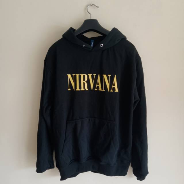 PROMO JAKET HOODIE H*M NIRVANA ORIGINAL MURAH