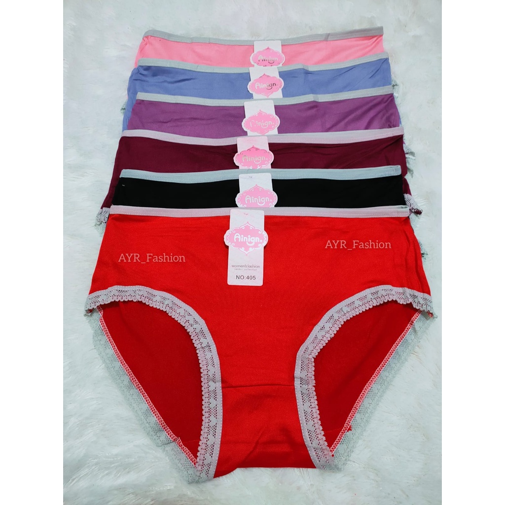 6Pcs Celana Dalam Wanita Dewasa Renda Ainian 405 - Celana Dalam Wanita Dewasa - CD - Dalaman Perempu