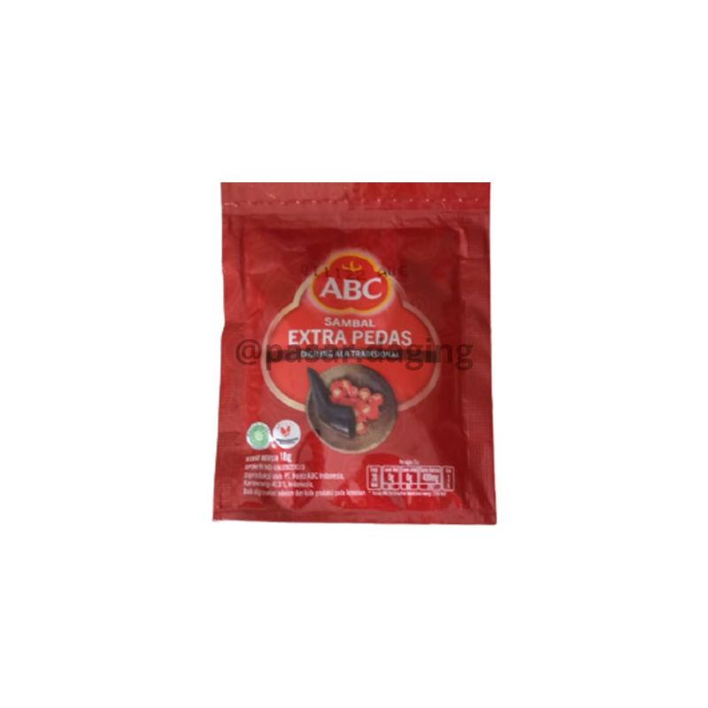 

SAMBAL EXTRA PEDAS ABC SACHET 18 GR
