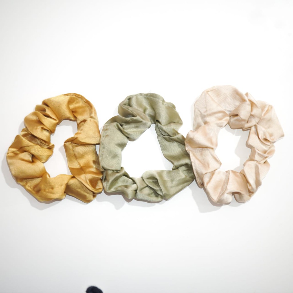 Scrunchie Mini - Kunciran / Ikat Rambut Cepol Hijab / Jilbab [Gratis Ongkir / Cod]