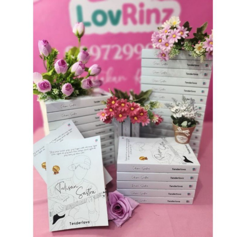 Buku Novel Terlaris Tulisan Sastra Original Bonus 3 Surat & Postcard