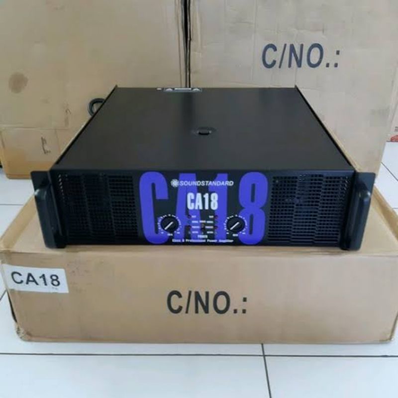 POWER AMPLIFIER SOUNDSTANDARD CA18 POWER CA 18