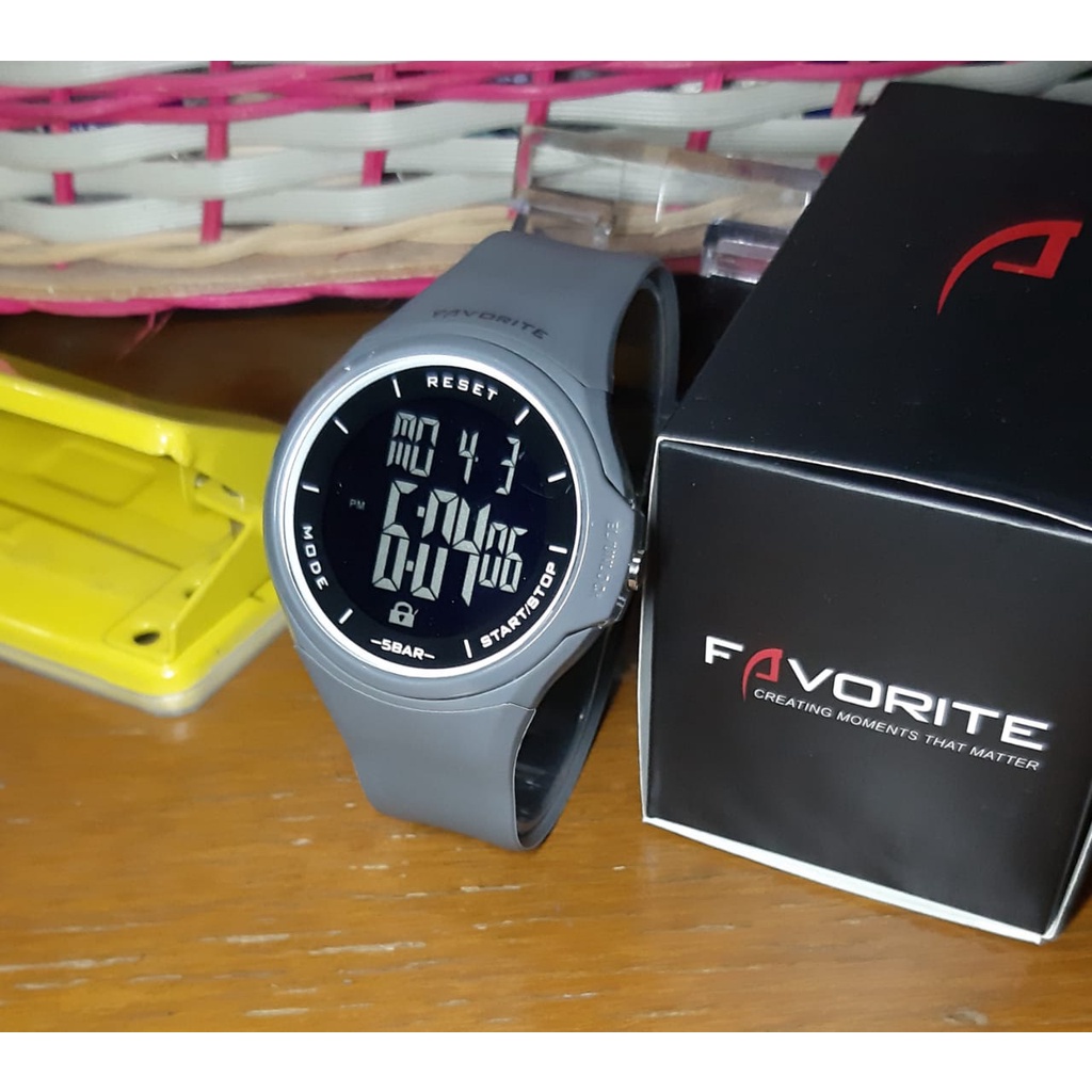 jam tangan FAVORITE F-350 ORIGINAL pria Anti air 30 Meter