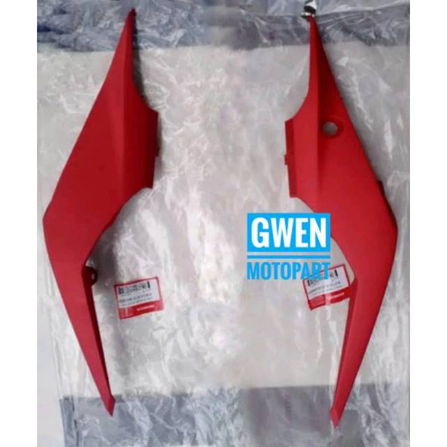 Cowl Rear Cover Bodi Belakang New CB150R CB 150R StreetFire K15M 2018 2019 2020 Merah Doff Matte Red