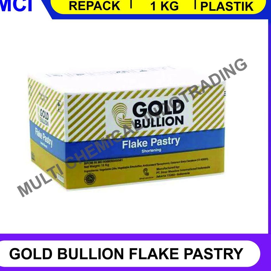 

Siap Kirim - KORSVET GOLD BULLION FLAKE PASTRY (SHORTENING) REPACK 1 KG