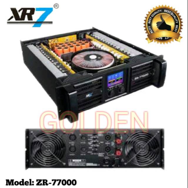 Power XR7 ZR 77000 Amplifier ZR77000 Class H Original Product