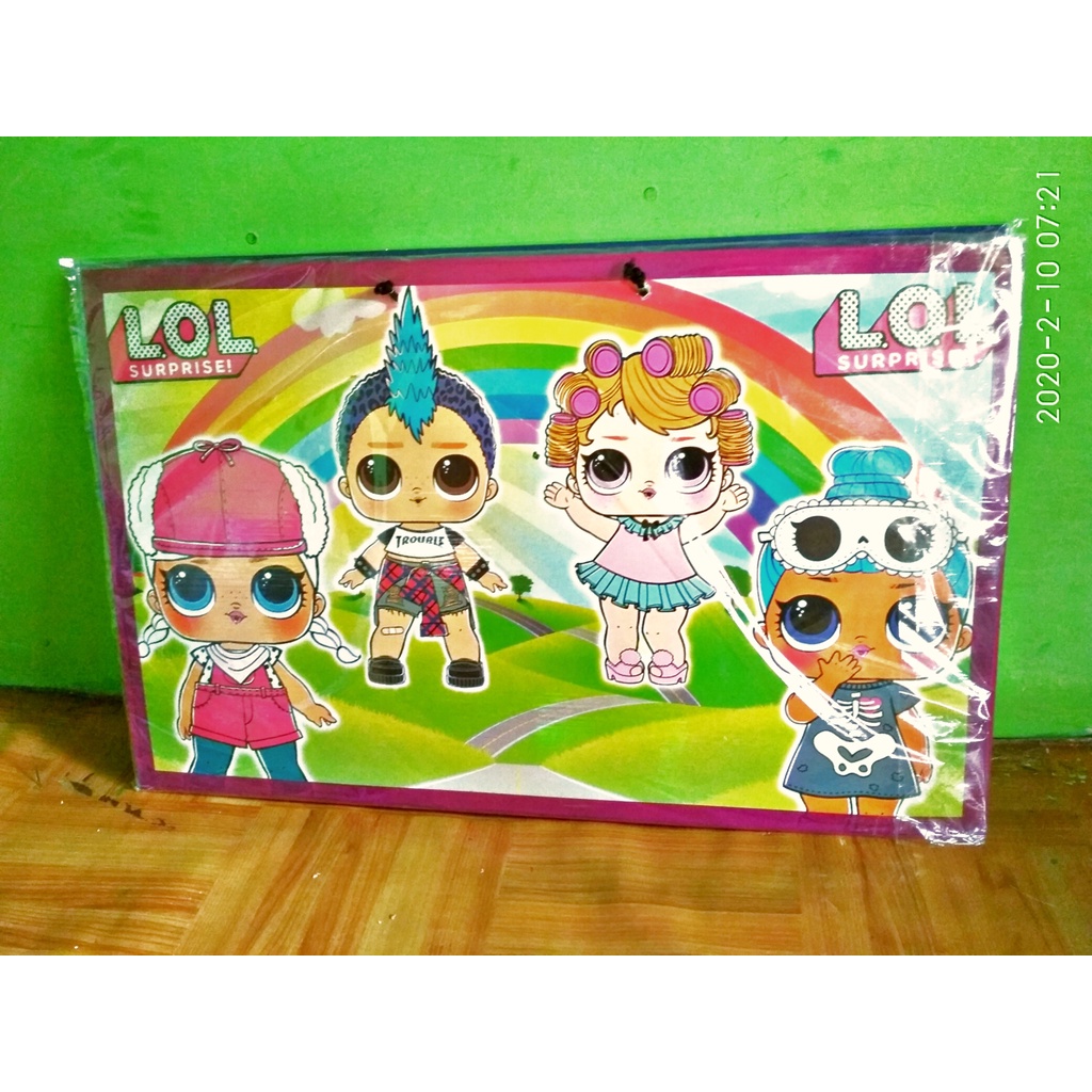 

RK PROMO papan tulis anak bisa di hapus/white board ukuran 30x40/papan tulis karakter/whiteboard