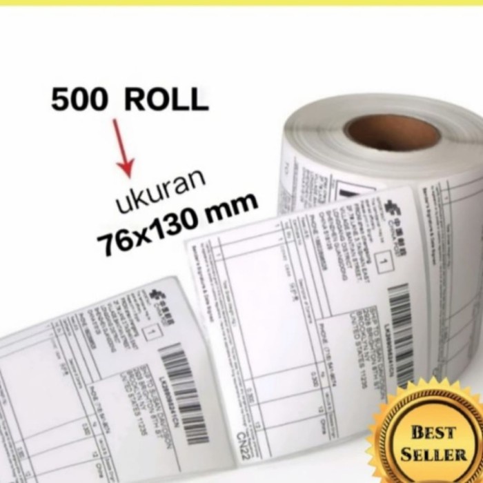 

Murah Kertas Printer Thermal Cetak Barcode Kiriman Pesanan 76x130 Cm SA3287