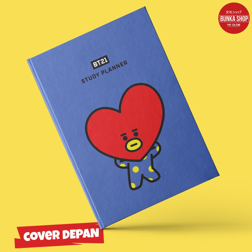 

Note Book Musik Korea BT21 Tata B Hardcover A5 Buku Tulis Catatan Murah Jurnal Agenda Planner