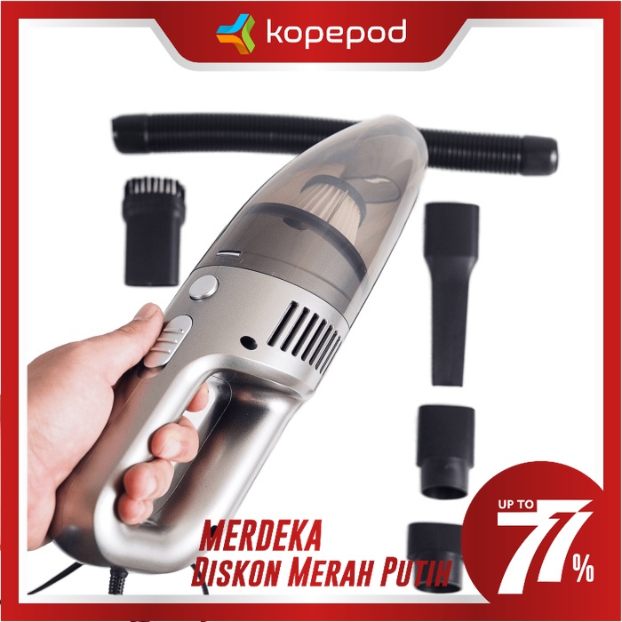 Modern Vacuum Cleaner Alat Penyedot Debu Mobil Listrik 12V 120W